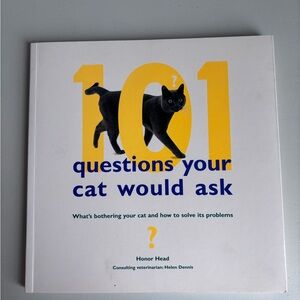 101 questions your cat would ask by Honor Head Book